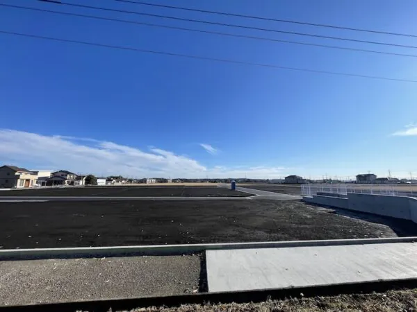蒲須坂分譲地の現地写真