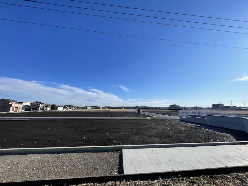 蒲須坂分譲地の現地写真
